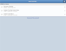 Tablet Screenshot of garde-noire.com